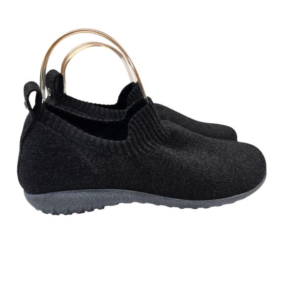Naot Nuku Shoes Size 41 Black Slip On Vegan Knit US 10 10.5 - Picture 1 of 8